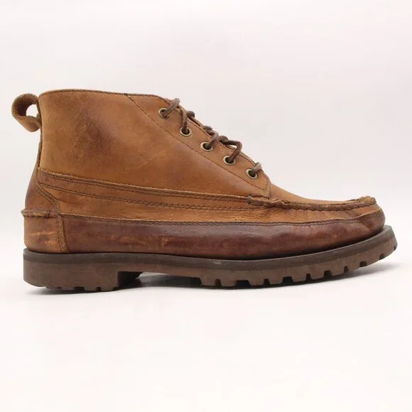 J. Crew | Shoes | Jcrew Brown Leather Moc Toe Womens Size B  display picture 2